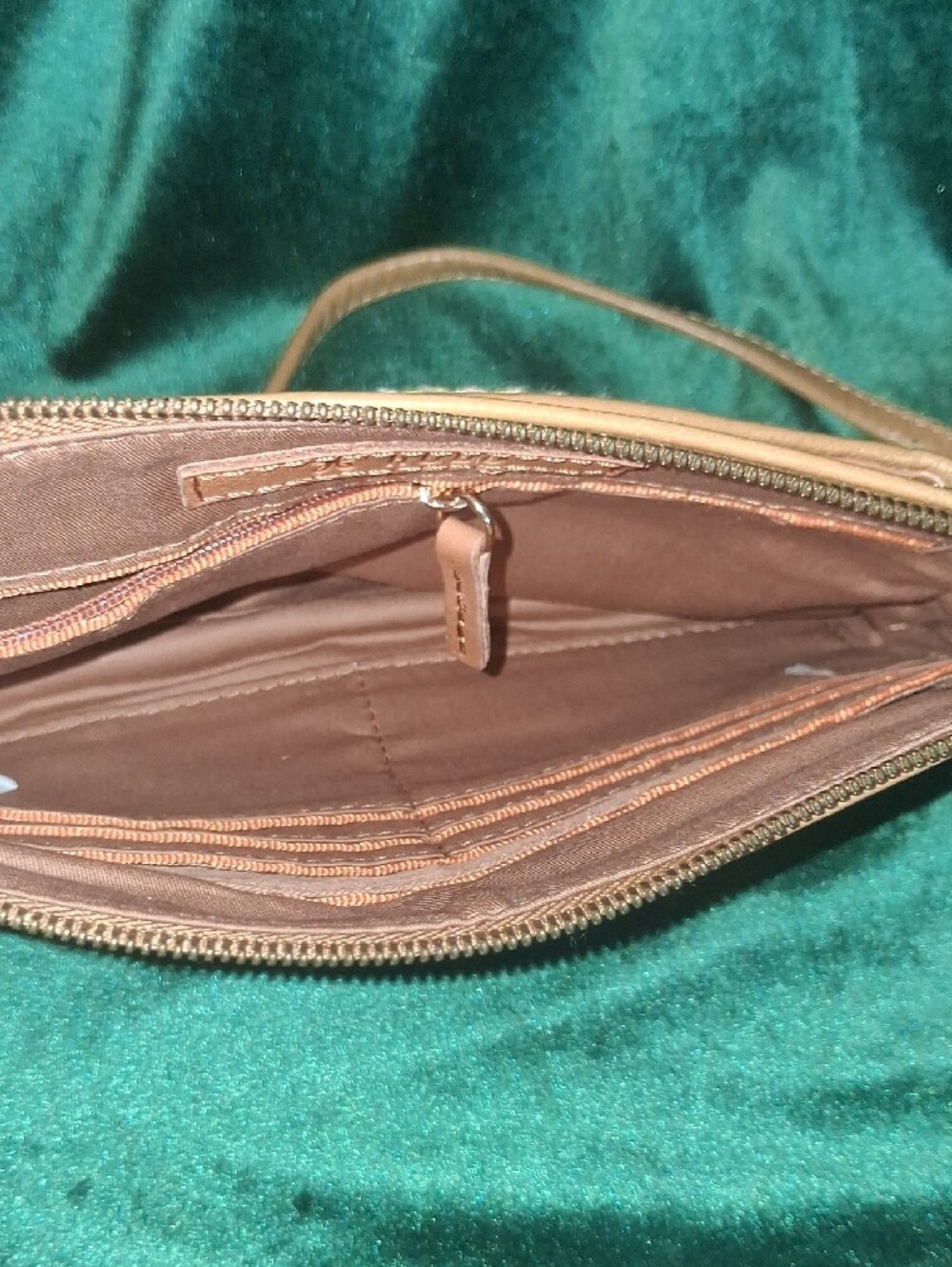 HOBO Multicolor Woven Crossbody with Tan Leather Strap - Picture 7 of 7
